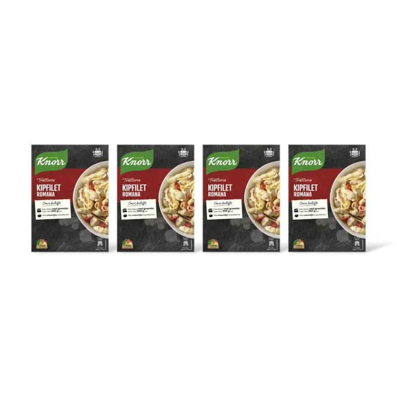 Knorr Trattoria kipfilet romana 4-pack