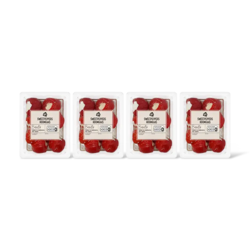 AH Sweetpeppers roomkaas 4-pack