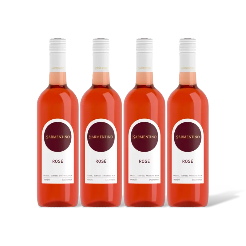 Sarmentino Zinfandel Rosé 4 flessen