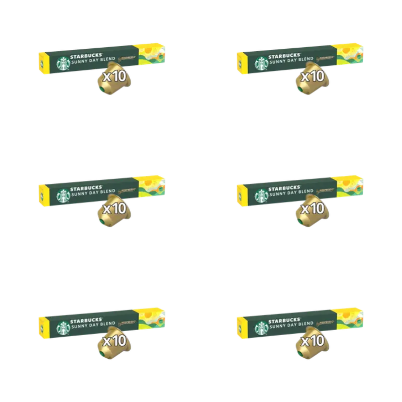 Starbucks Nespresso sunny day blend cap 6-pack