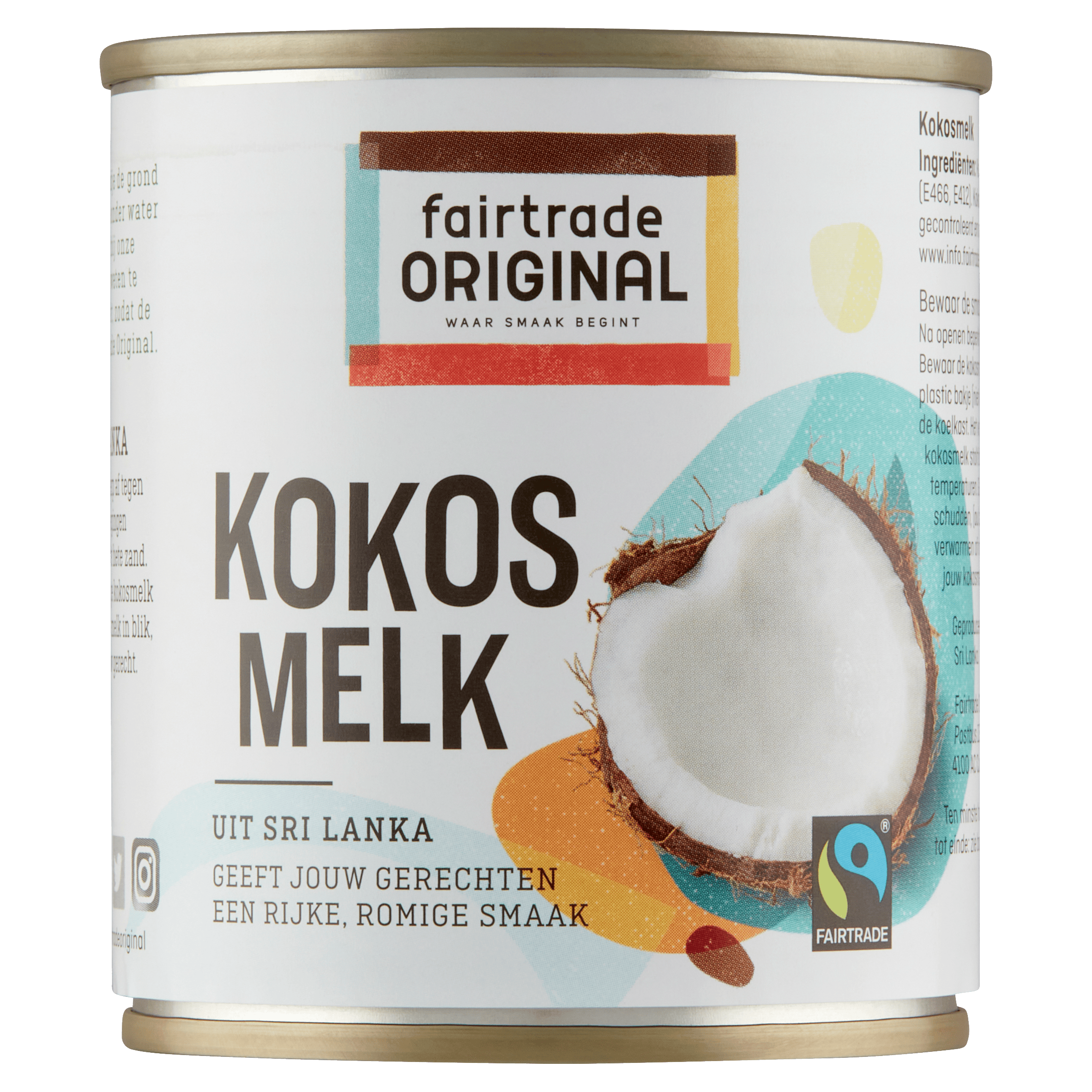 Fairtrade Original Kokosmelk Fairtrade