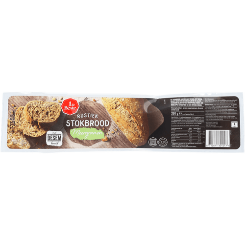 1 de Beste Stokbrood rustiek meergranen