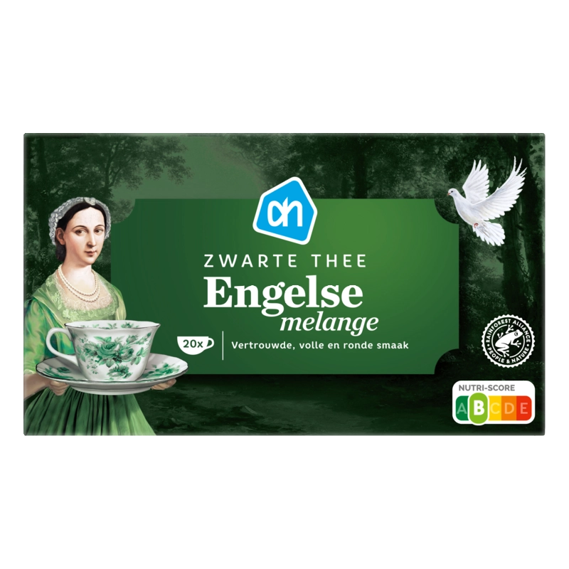 AH Zwarte thee Engelse melange 1 kop