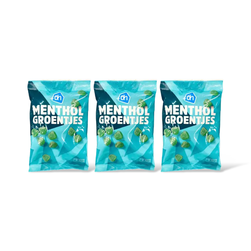 AH Menthol groentjes 3-pack