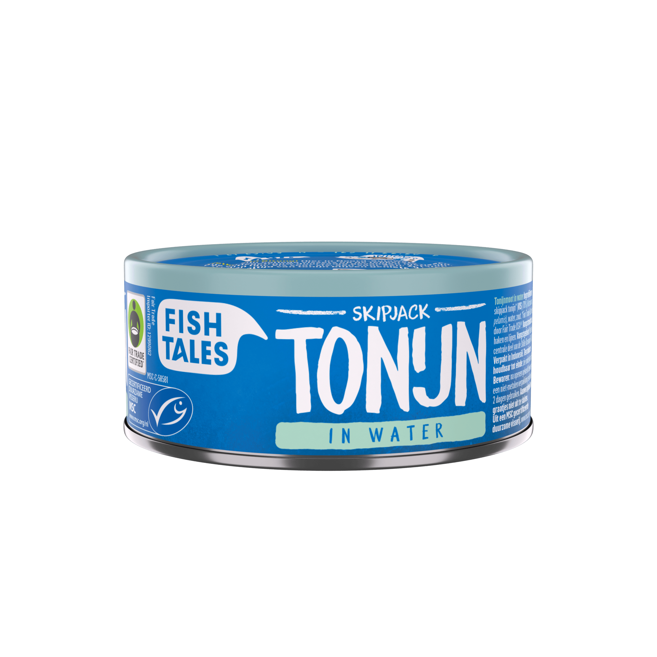 Fish Tales Skipjack tonijn in water MSC