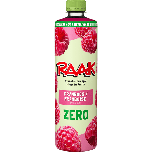 Raak Limonadesiroop framboos zero