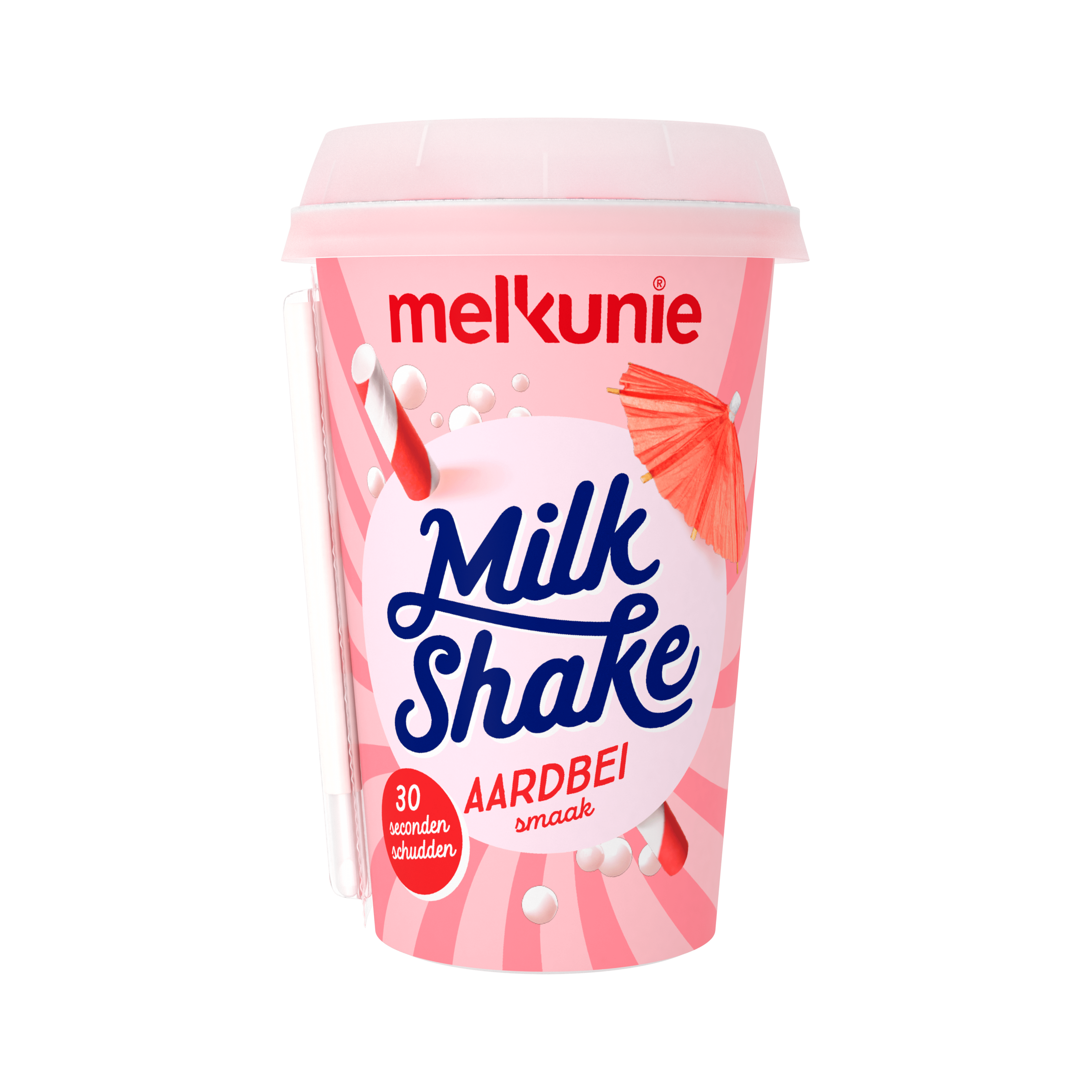 Melkunie Milkshake aardbeismaak