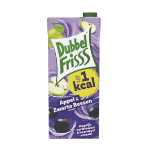 Dubbelfrisss 1kcal Appel/Zwarte Bes Pak