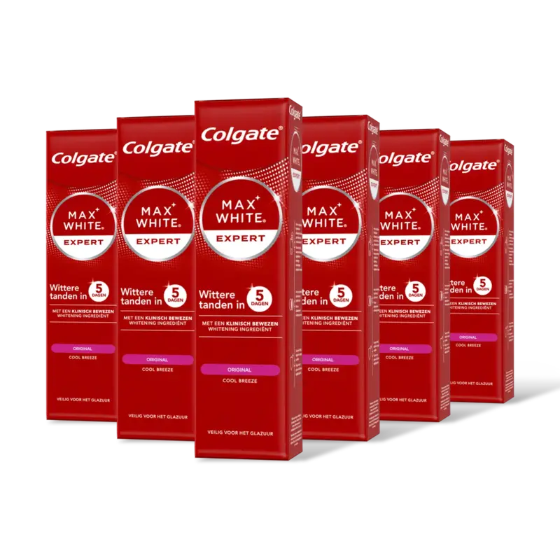 Colgate Max white expert white 6-pack