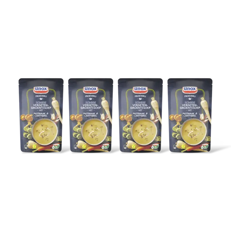 Unox Unox Romige vergeten groentesoep 4-pack
