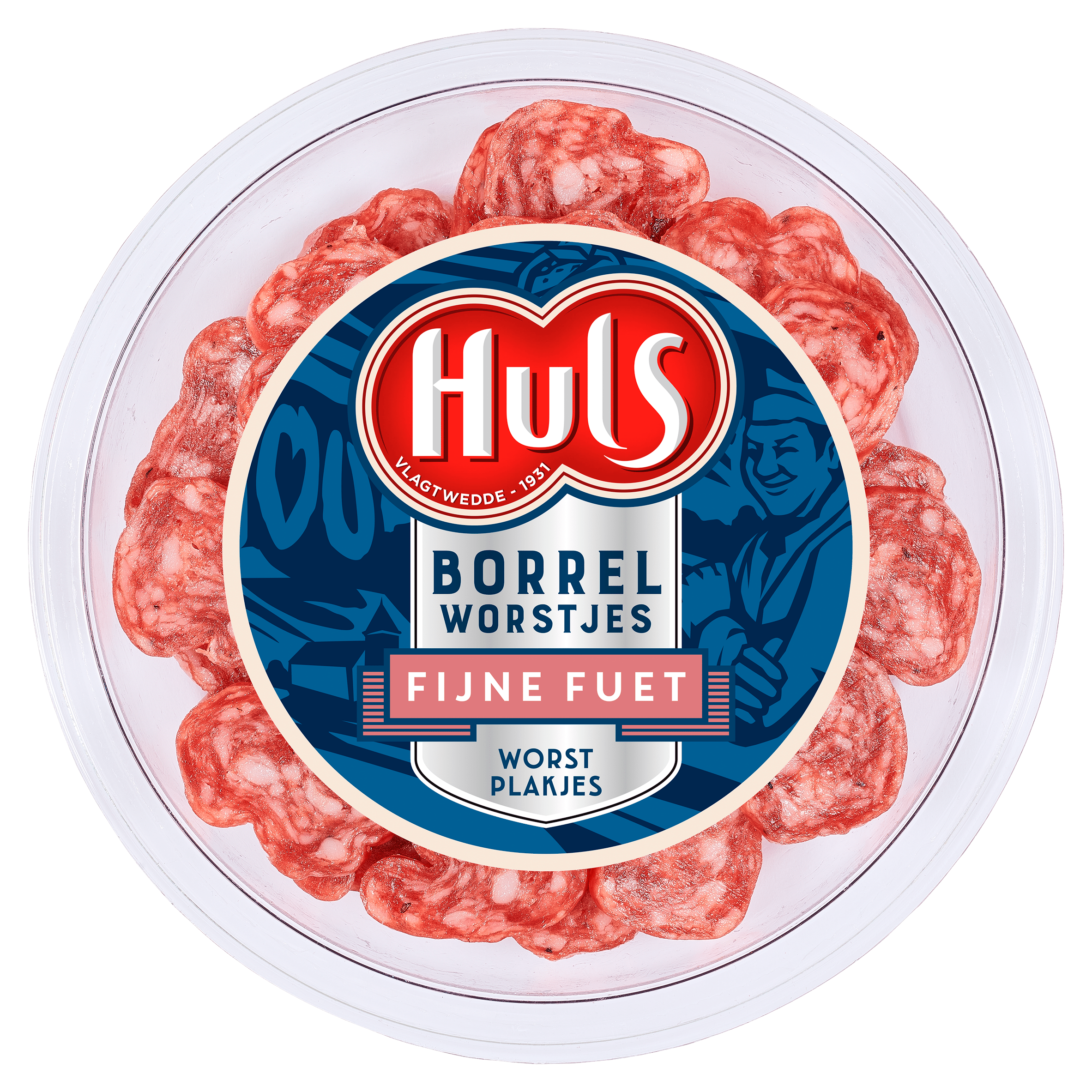Huls Worstcup fijne fuet