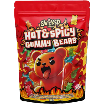 Swicked Sweets Hot & Spicy Gummy Bears