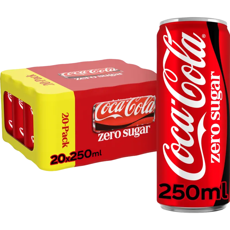 Coca-Cola Zero sugar 20-pack