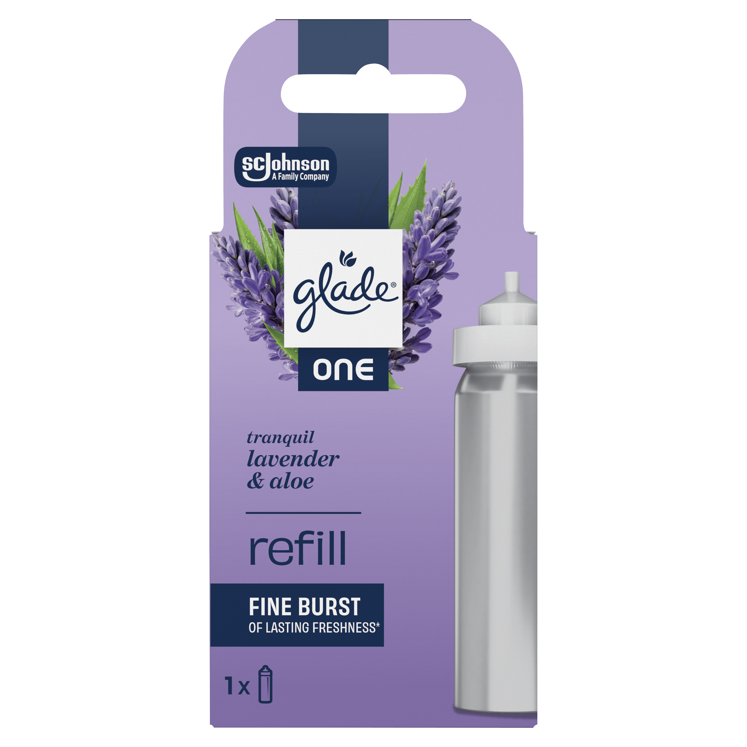 Glade One navul Lavendel & aloe vera