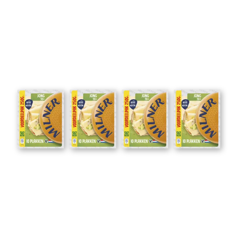 Milner Jong 30+ plakken voordeelpak 4-pack