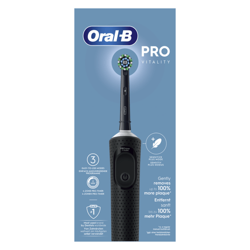 Oral-B vitality Pro Protect Cross Clean zwart