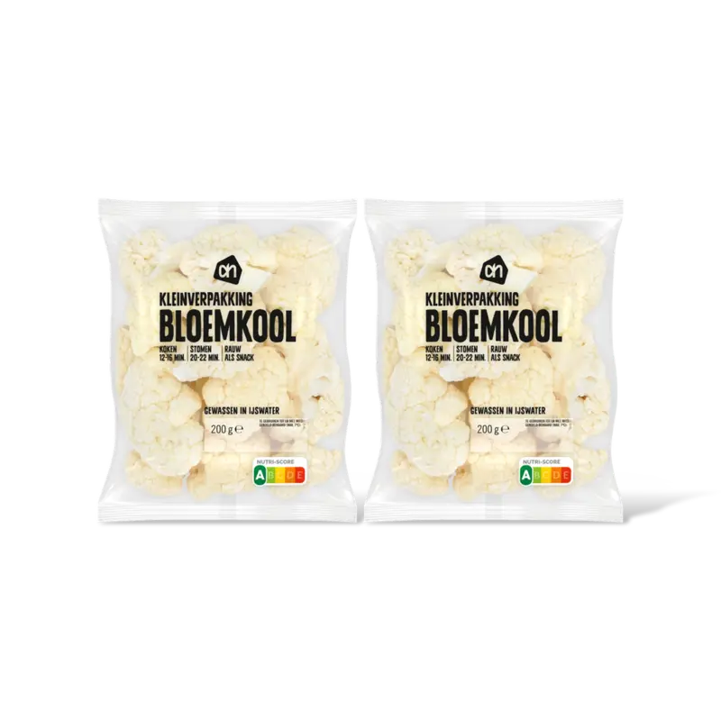 AH Bloemkoolroosjes kleinverpakking 2-pack