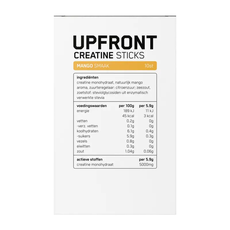 Upfront Creatine sticks mango