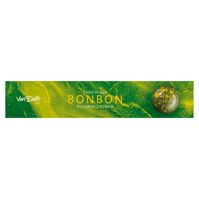 Van Delft Chocolade bonbon pistache crunch
