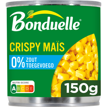 Bonduelle Crispy Maïs - 0% Zout Toegevoegd 150 g