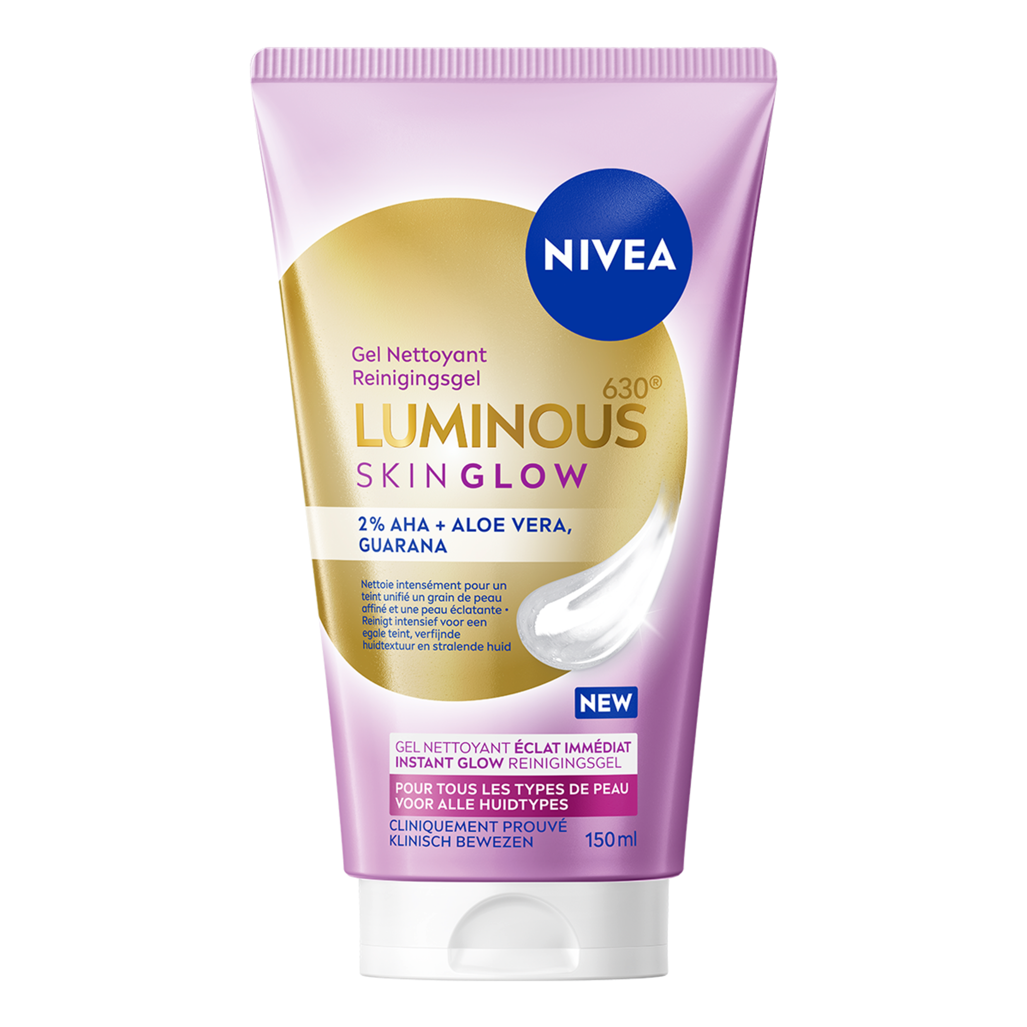 NIVEA Luminous630 Skin Glow Reinigingsgel 150 ML