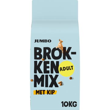 Jumbo Hondenbrokken Adult Brokmix Kip 10 kg
