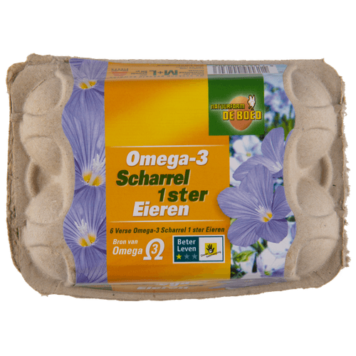 Natuurfarm Omega 3 scharreleieren M/L