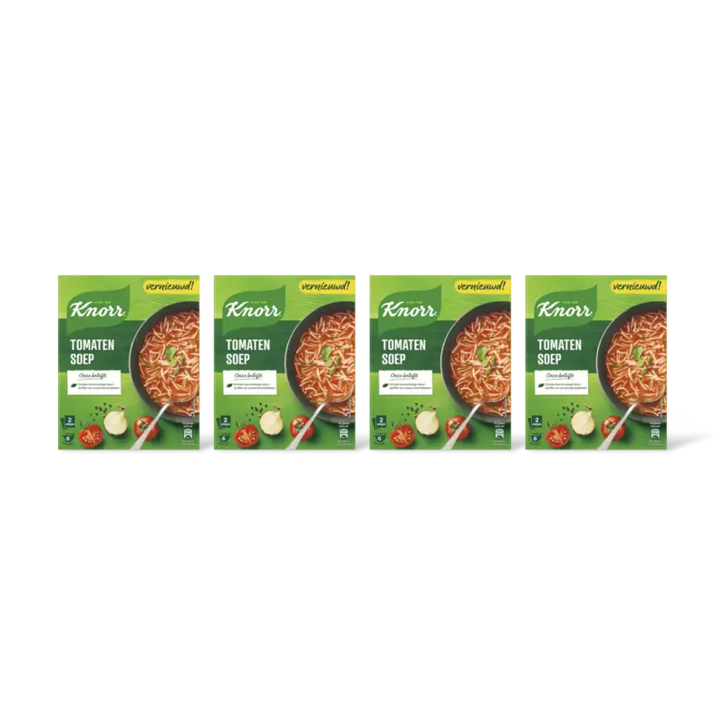 Knorr Mix voor tomatensoep 4-pack