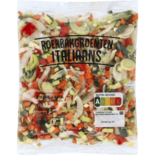 Roerbakgroente italiaanse stijl