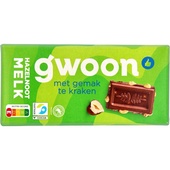 g'woon tablet melk hazelnoot