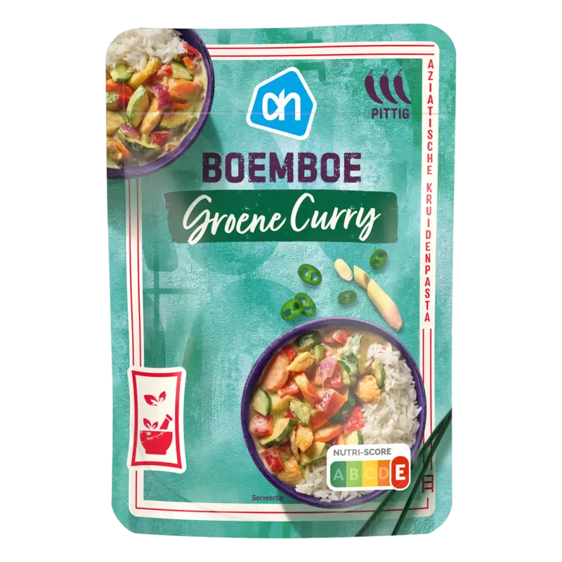 AH Boemboe groene curry