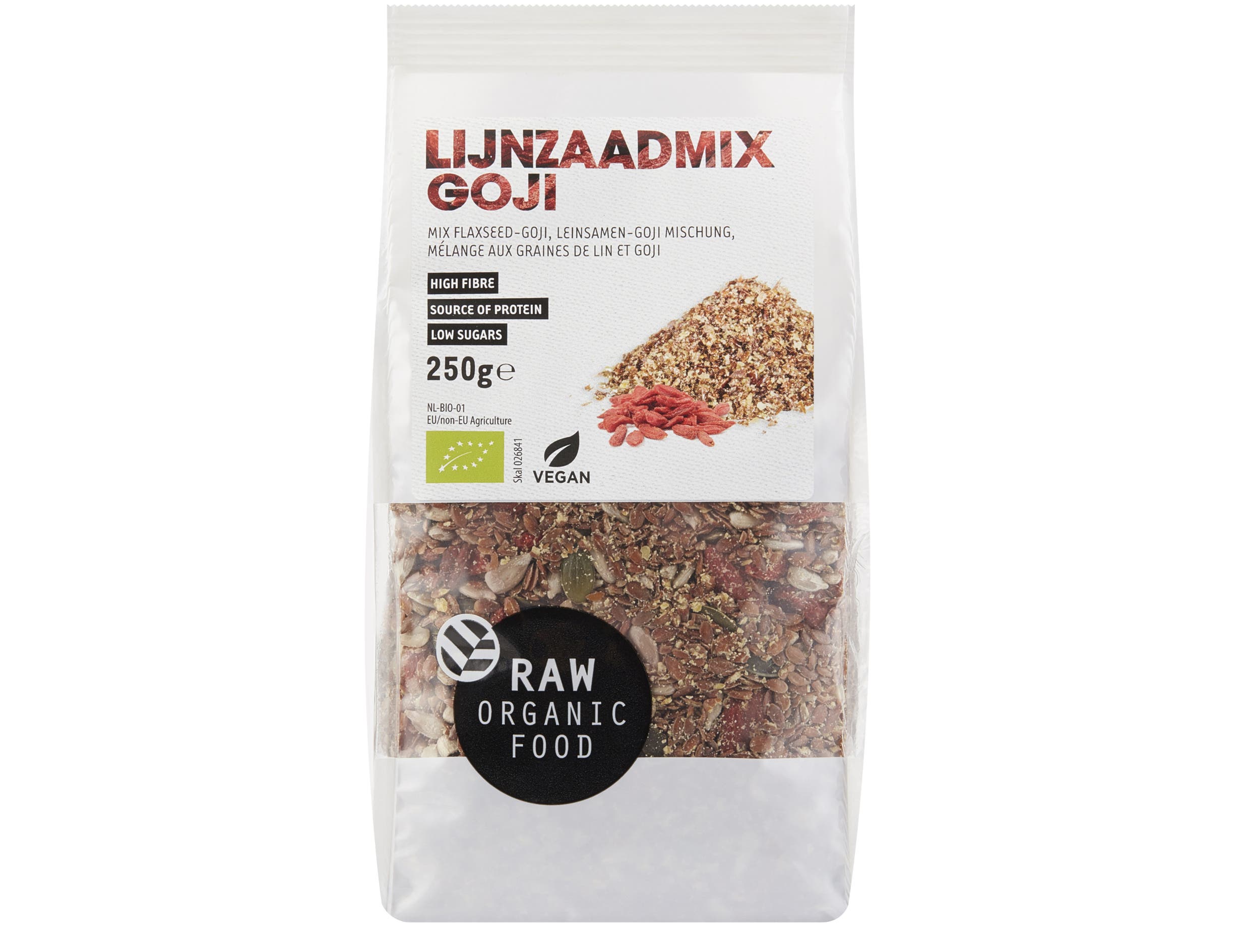 Biologische lijnzaadmix goji