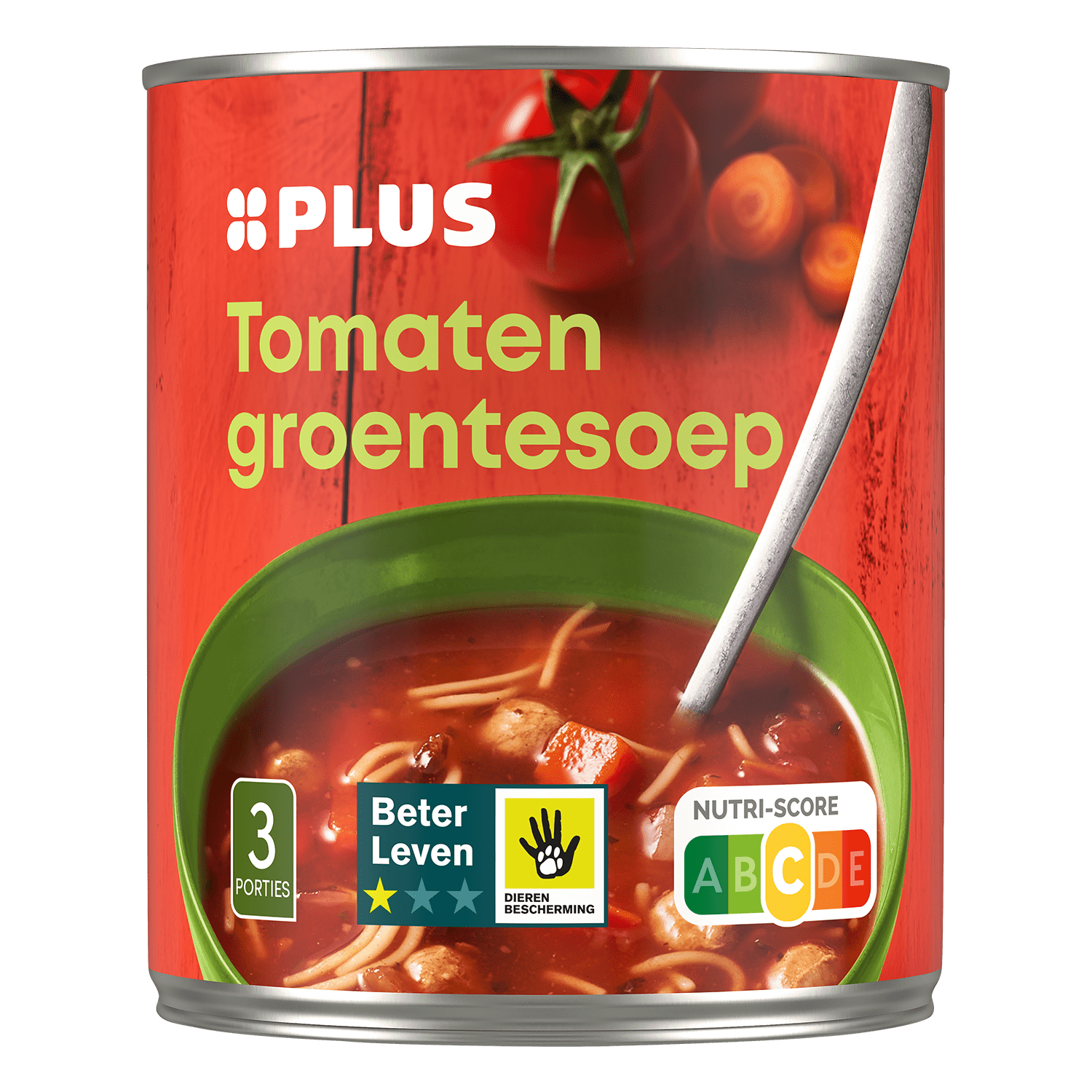 PLUS Tomaten groentesoep BLK 1 ster