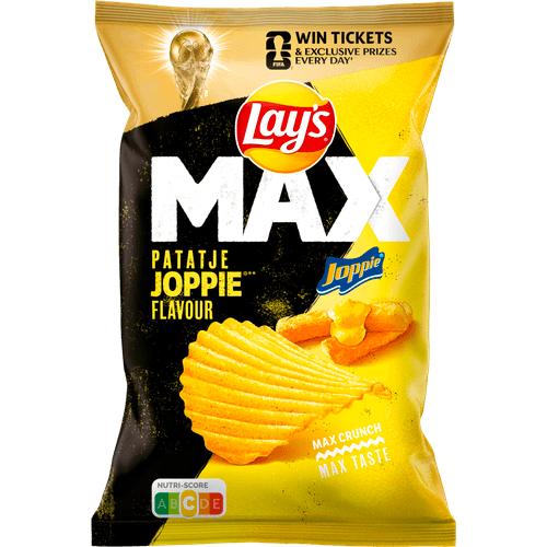Lay's Ribbelchips max patatje joppie