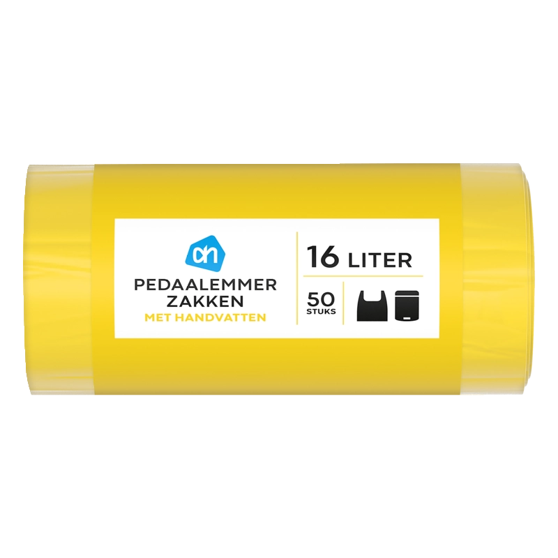 AH Pedaalemmerzakken handvatten 16 liter
