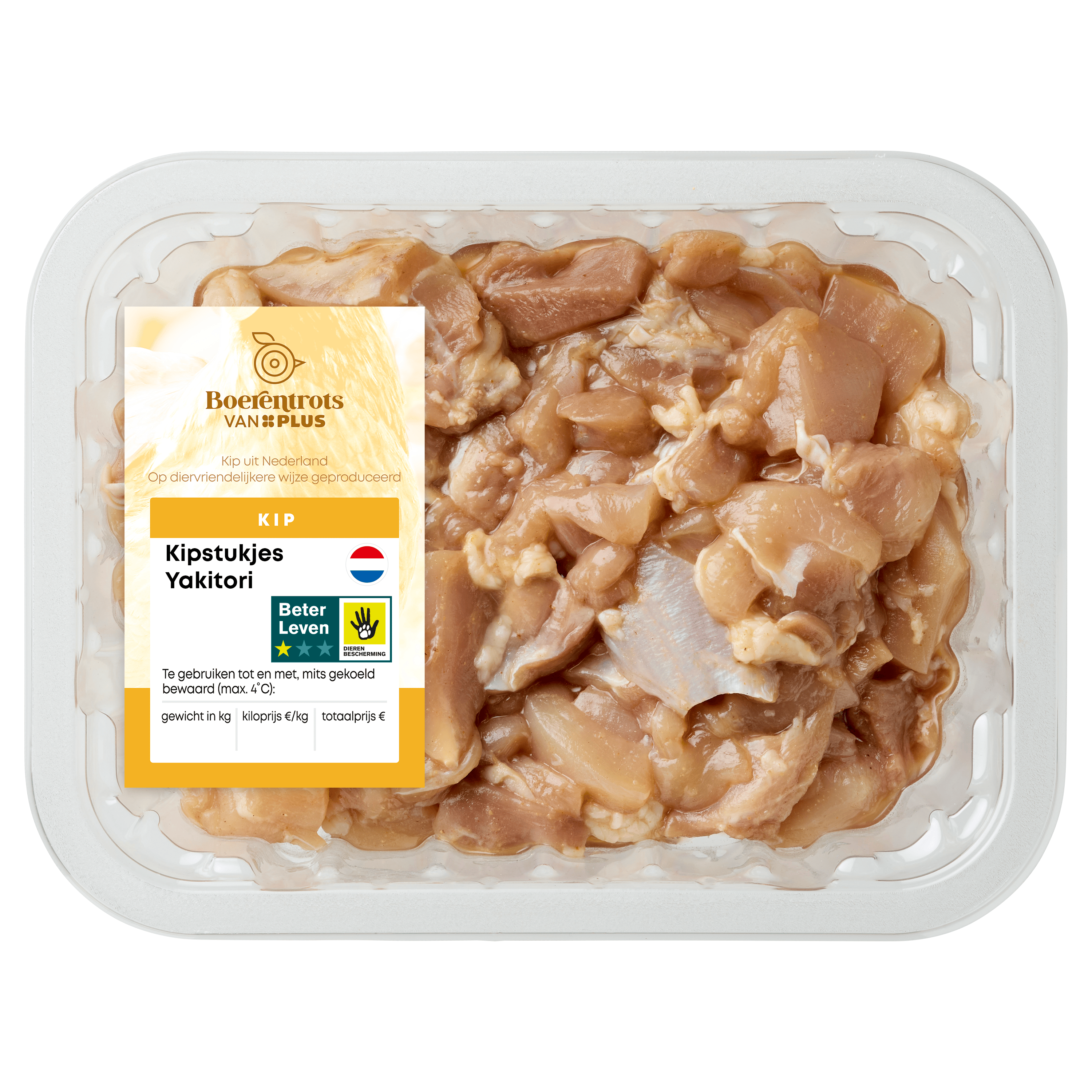 PLUS Boerentrots Kipstukjes Yakitori