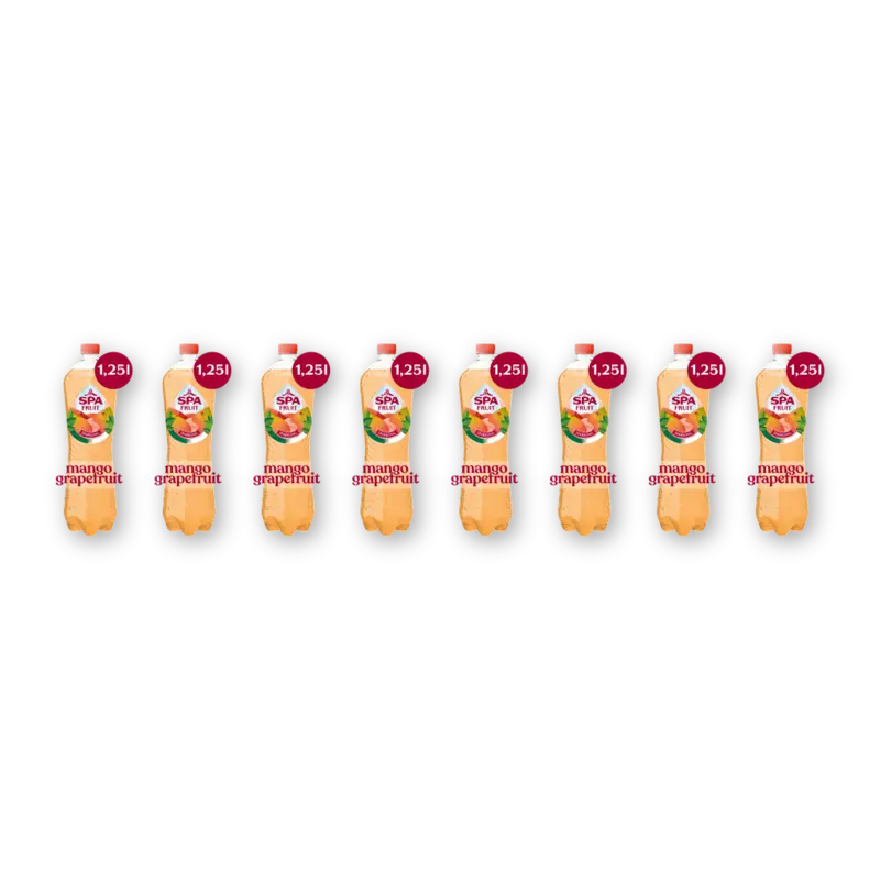 Spa Fruit mango grapefruit bruisend 8-pack