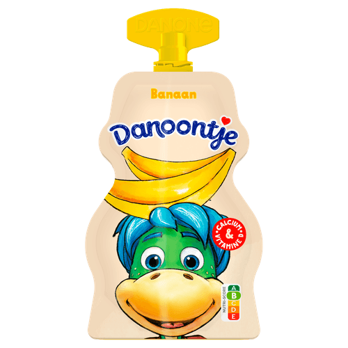 Danoontje Tussendoortje Knijpyoghurt Banaan