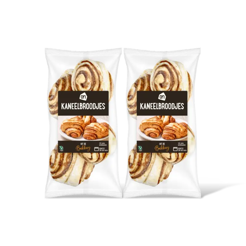 AH Diepvries kaneelbroodjes 2-pack