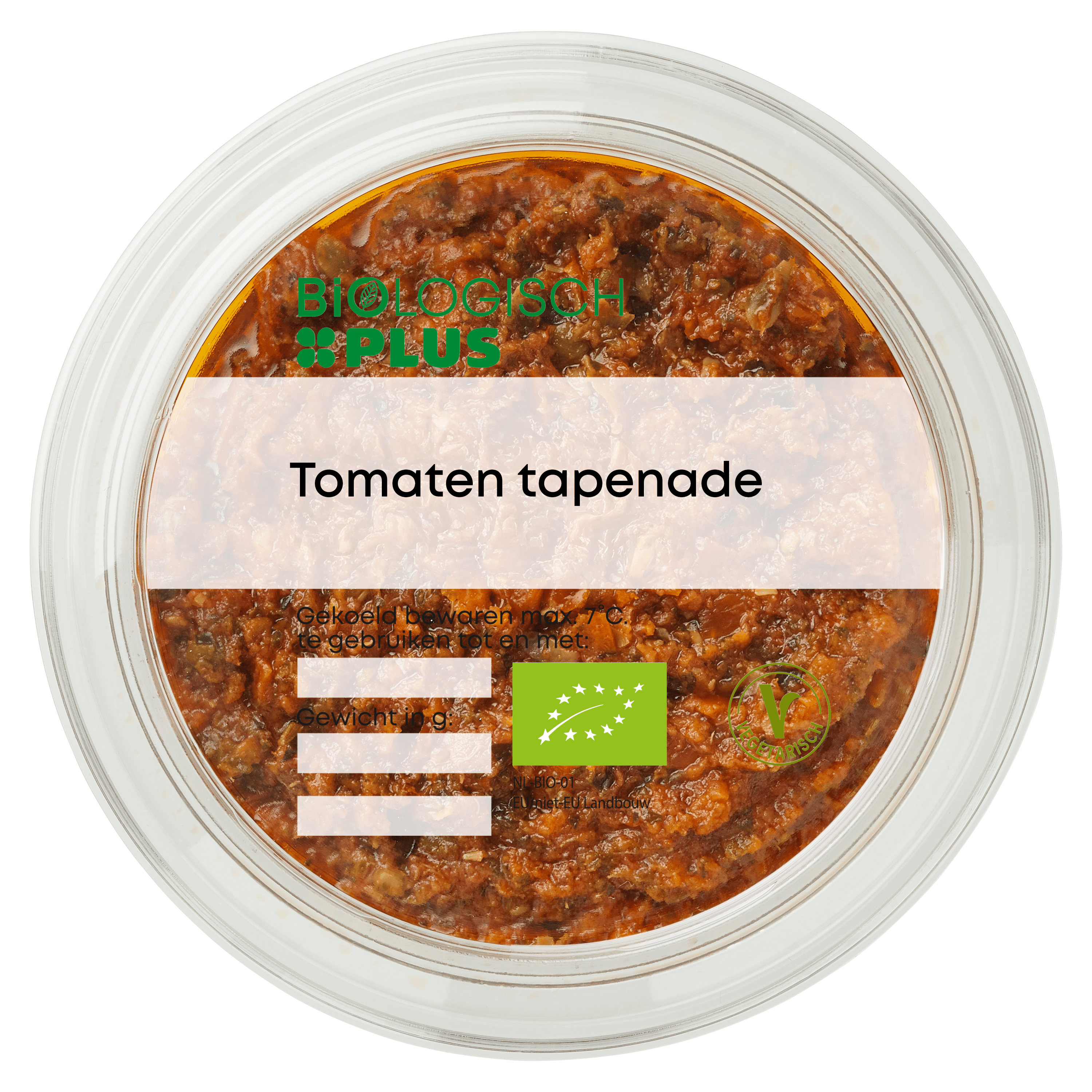 Biologisch PLUS Tomaten tapenade