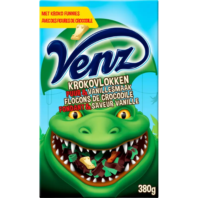 Venz Krokovlokken puur & vanillesmaak