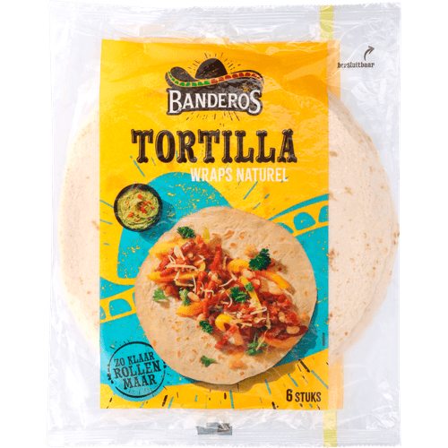 Banderos Tortilla wraps 6 stuks