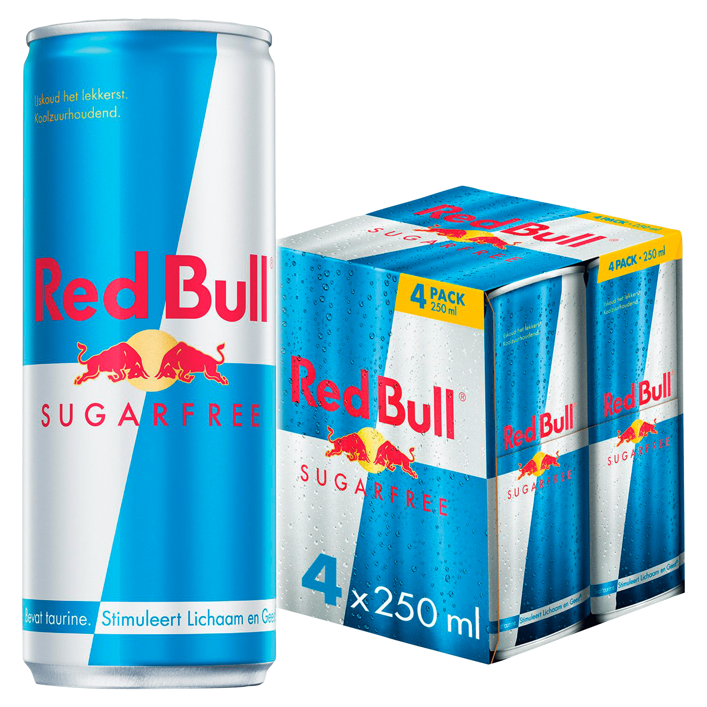 Red Bull Energy drink suikervrij 4-pack