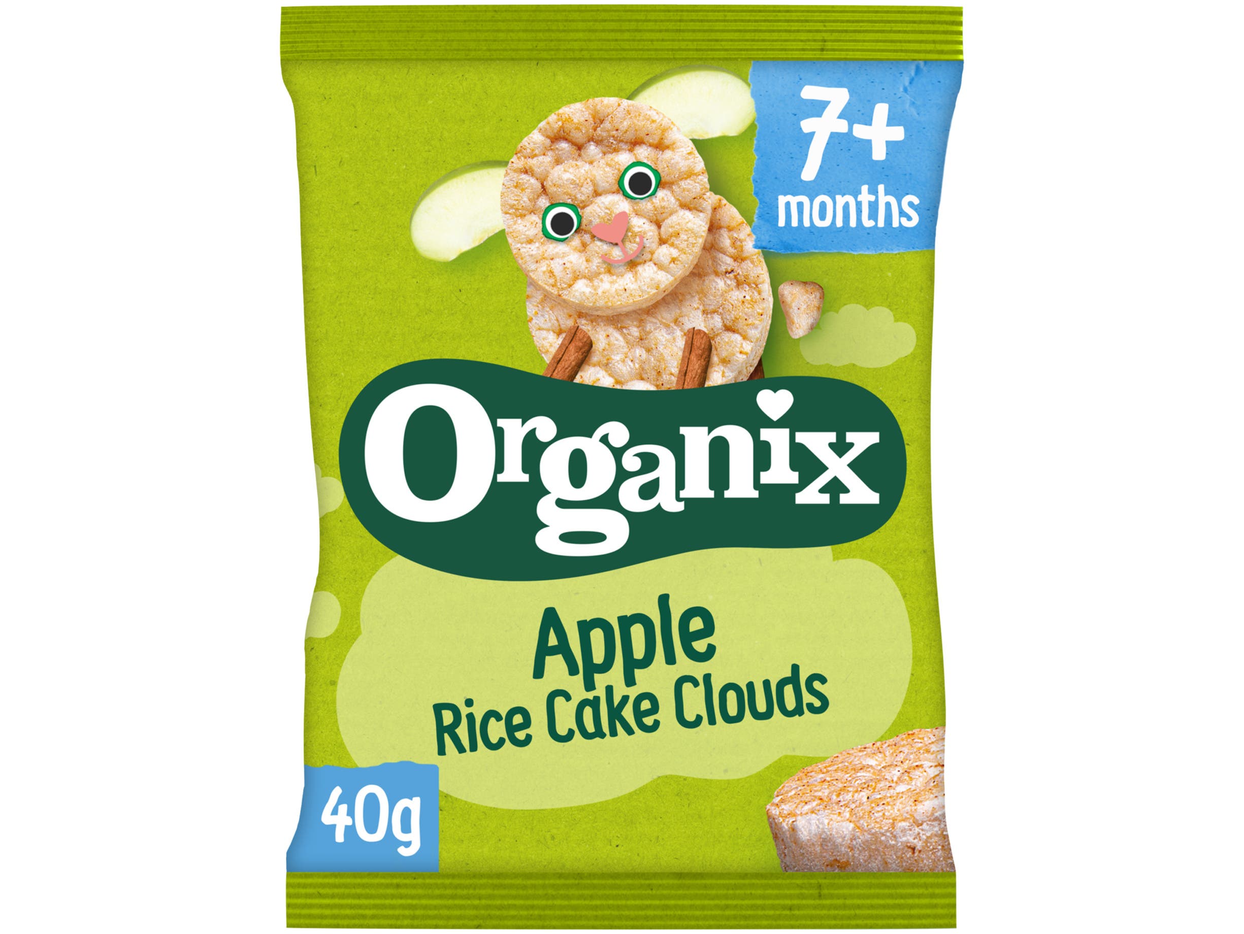 Apple rice cake clouds