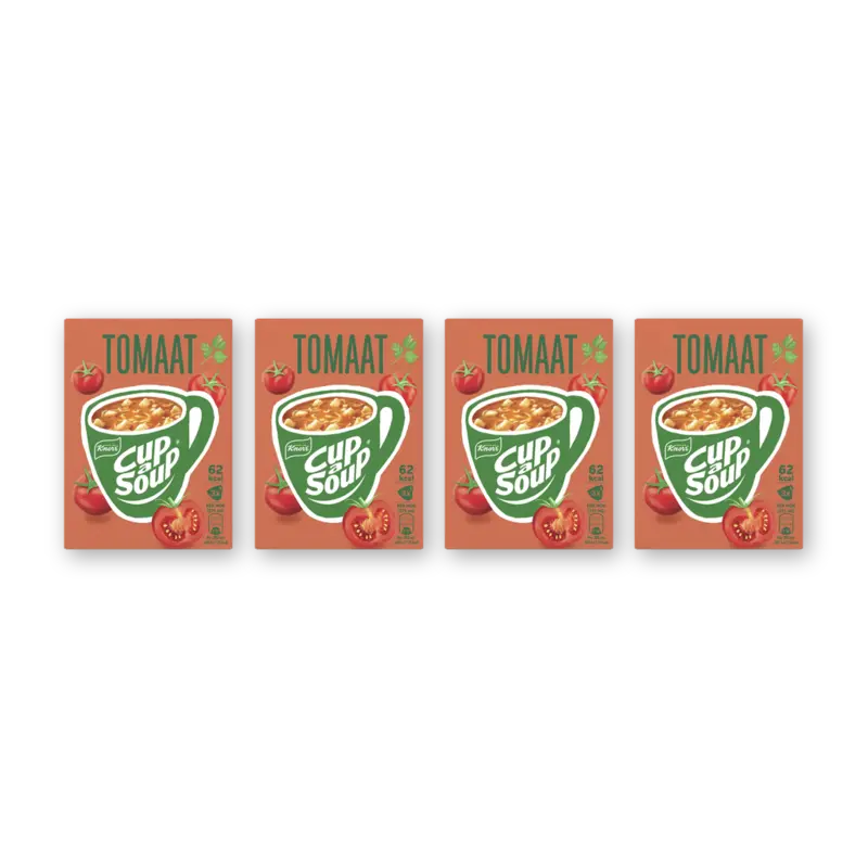 Knorr Cup-a-soup tomaat 4-pack