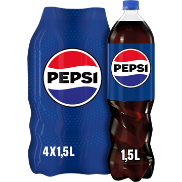 Pepsi Regular Multipack Fles 4x1,5L