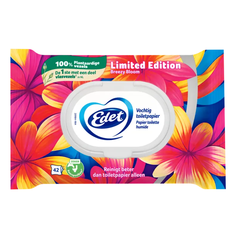 Edet Limited edition vochtig toiletpapier
