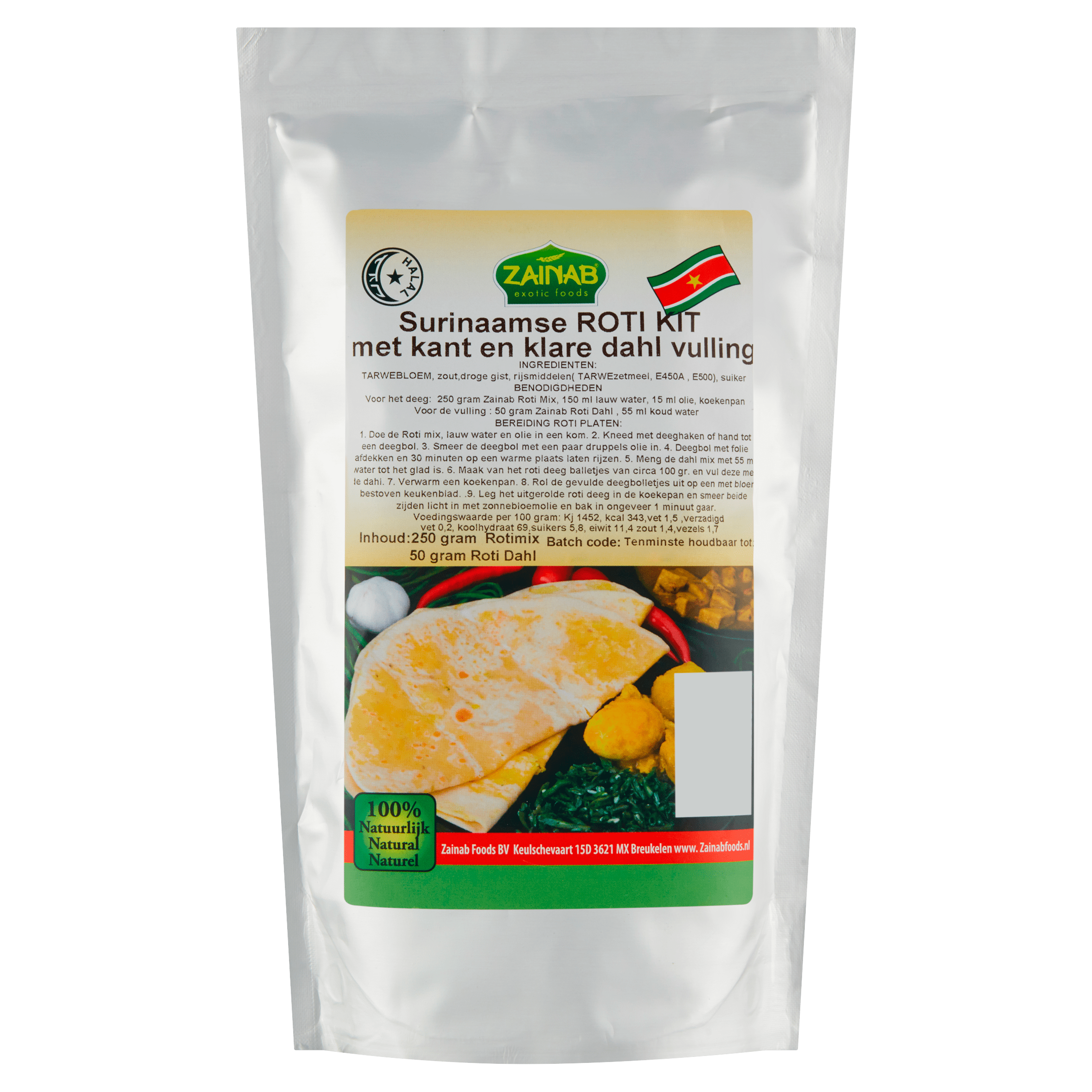 Zainab Surinaamse roti kit