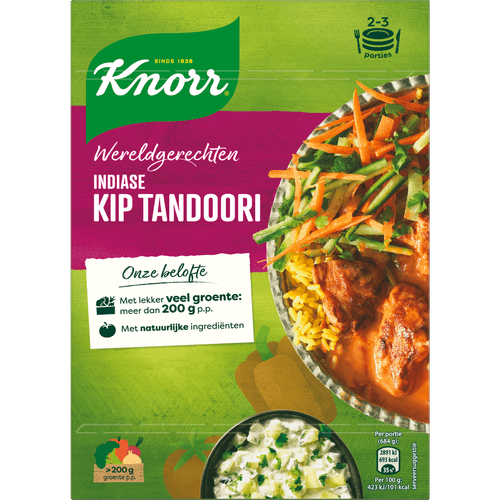 Knorr Wereldgerecht indiase kip tandoori
