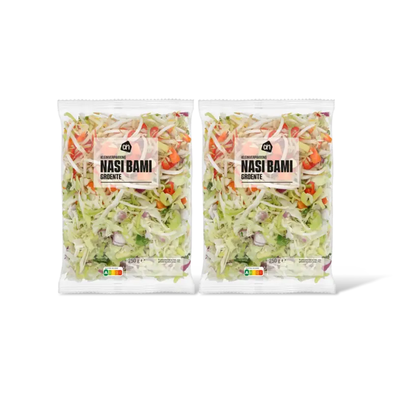AH Nasi bami groente kleinverpakking 2-pack